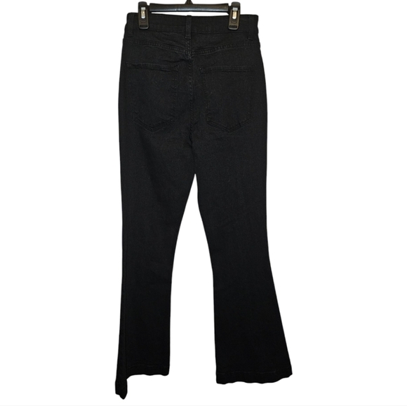 Chelsea & Violet Jeans Black Bootcut Pockets Belt Loops High Rise Sz 27 NWT - Picture 5 of 5